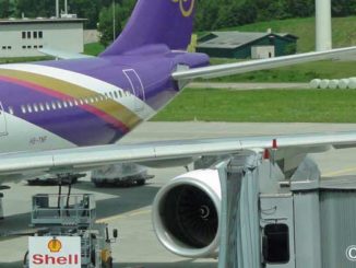 Flughafen Bangkok Ankunft