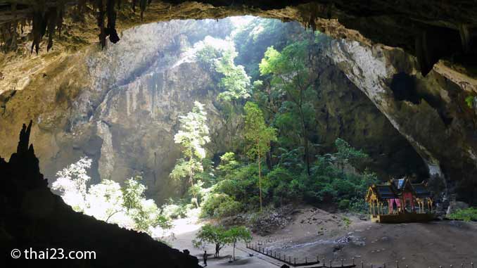 Phraya Nakhon Höhle in der Provinz Prachuap Khiri Khan