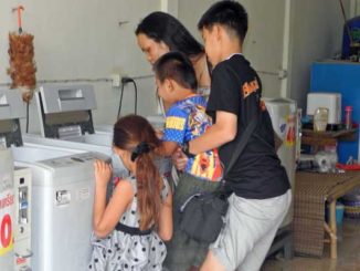 Wäsche waschen in Thailand
