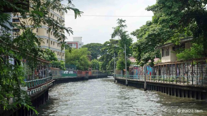 Khlong-Saen-Saep-Bangkok Khlong Saen Saep Kanal