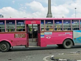 Bus fahren in Thailand