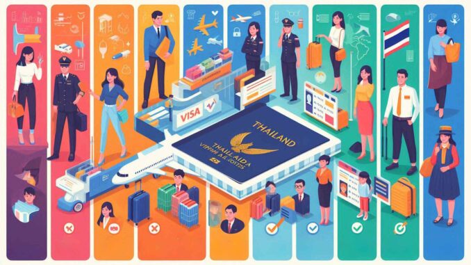 Thailand Visum Arten
