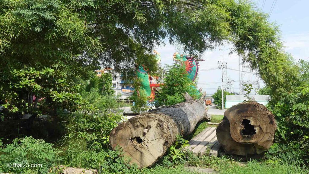 Wat Samphran Weg Tempelgarten