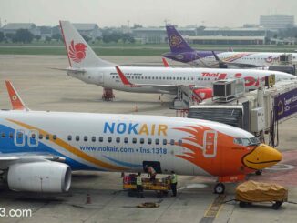 NOK Air Flugzeug