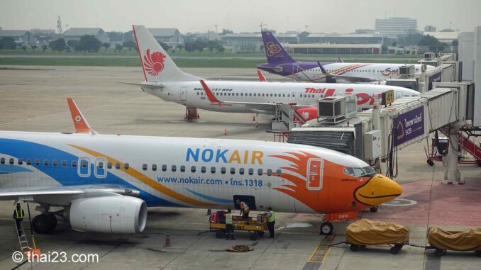 NOK Air Flugzeug