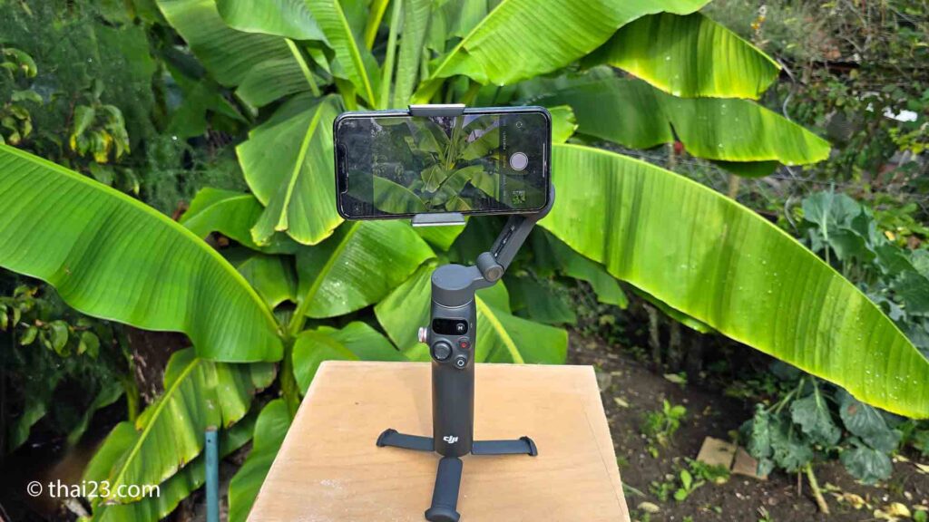 Gimbal DJI Osmo 7/7p vertikal für horizontale Aufnahmen